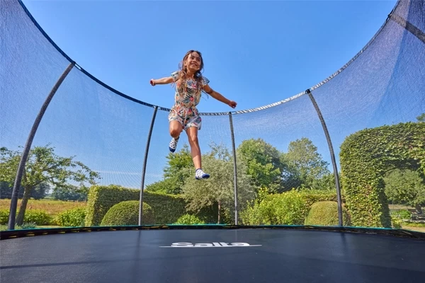 Trampoline hoogt incl. veiligheidsnet: 256 cm