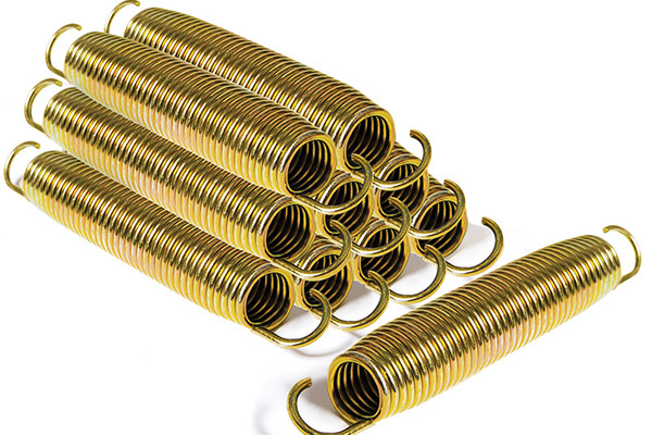 72 gegalvaniseerde veren