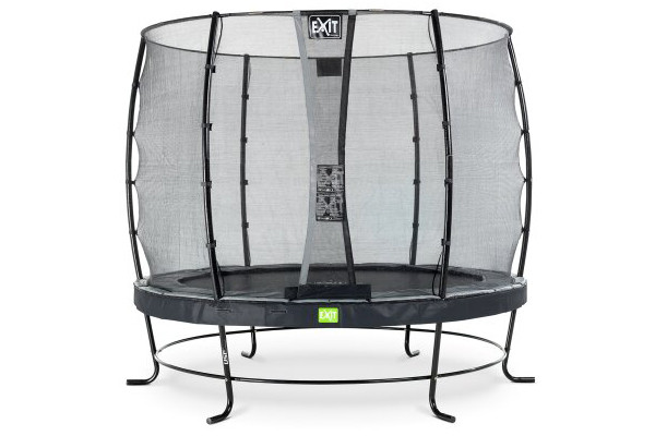 Ronde trampoline met een diameter van 253 cm.
