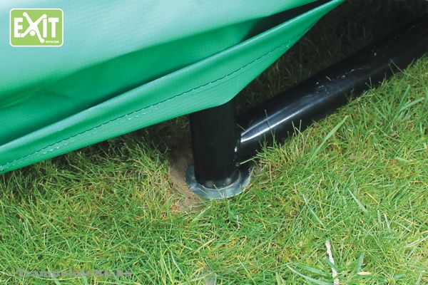 Met 4 poten voor extra stabiliteit.