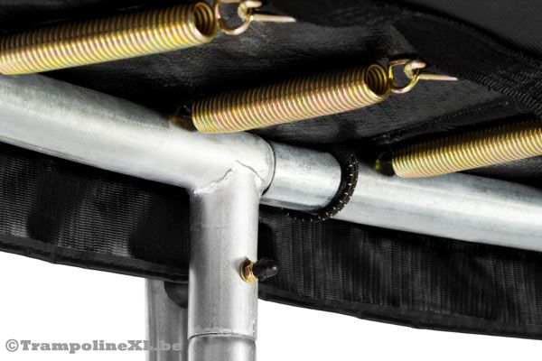 Sterk gegalvaniseerd stalen frame.