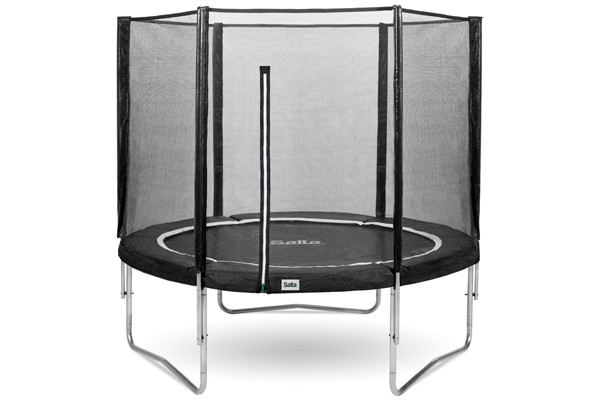 De All-in trampoline van Salta inclusief veiligheidsnet.