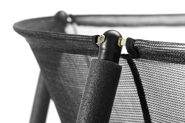 Geleverd met handig veiligheidsnet.